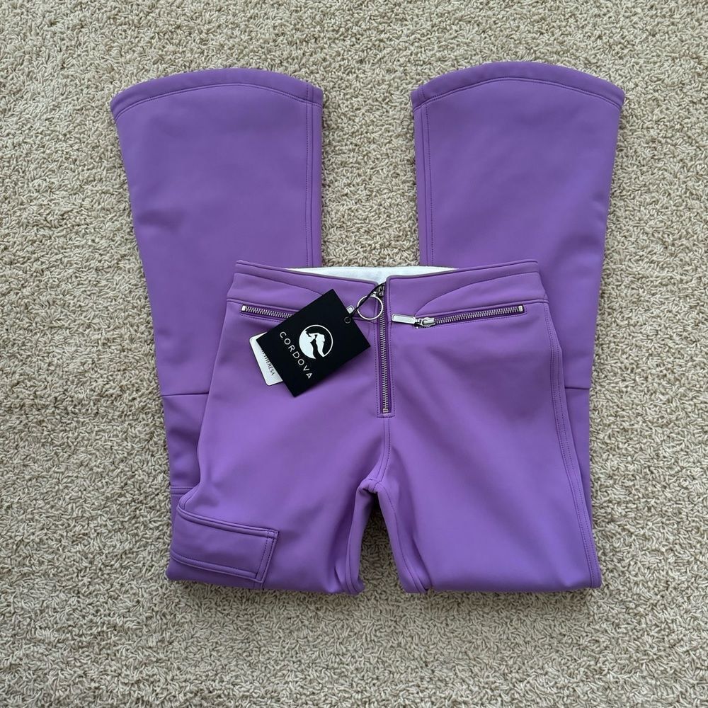 Cordova Ski Pants Snow Pants Waterproof Purple NWT Size XS X-Small